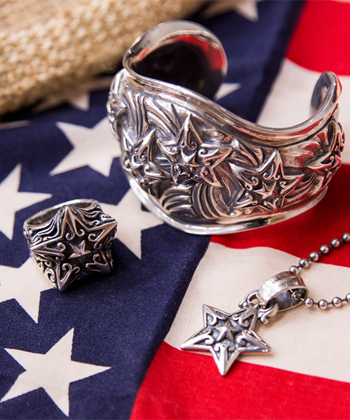 Bill Wall Leather / スター リング BEAMS EXCLUSIVE（リング）｜BILL