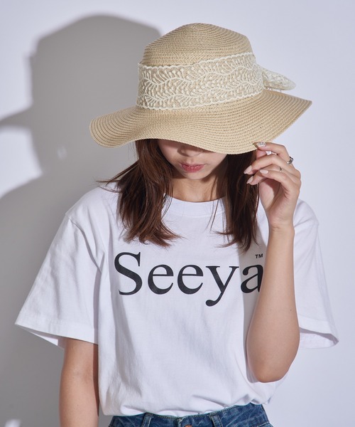 セール】【SETUP7】レースリボン麦わら帽子 SCCH601（ハット）｜SETUP7