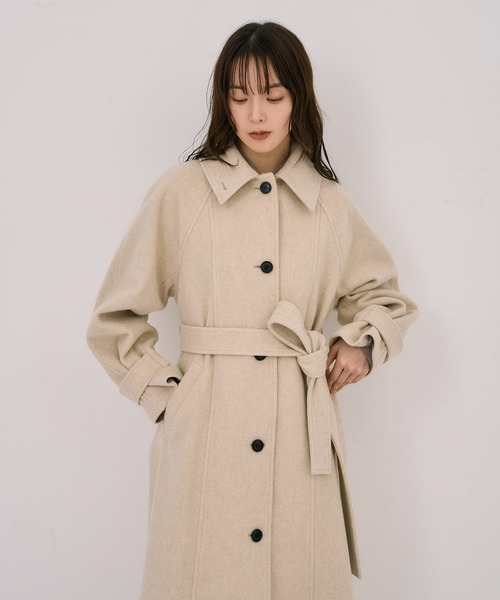 ZOZOランキング1位獲得！》【オンライン限定】2wayウールロングコート