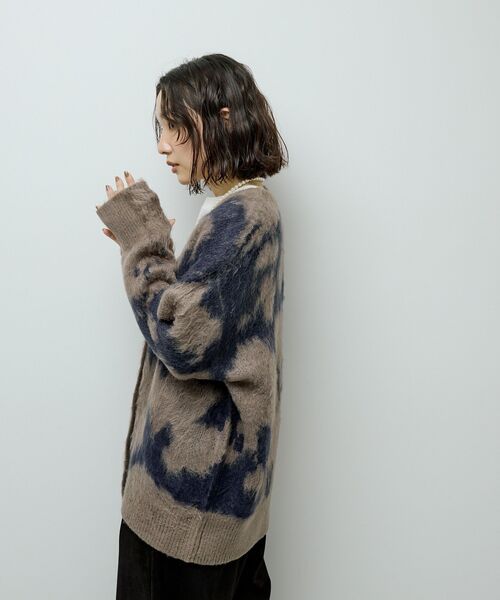 セール】アニマル柄カーディガン（カーディガン/ボレロ）｜Green Parks