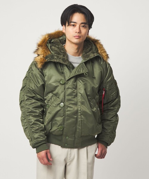 セール】＜ALPHA INDUSTRIES＞N-2B ショート フライトジャケット