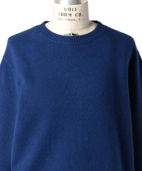 Drawer（ドゥロワー）の「Drawer 7Gカシミヤクルーネックニット