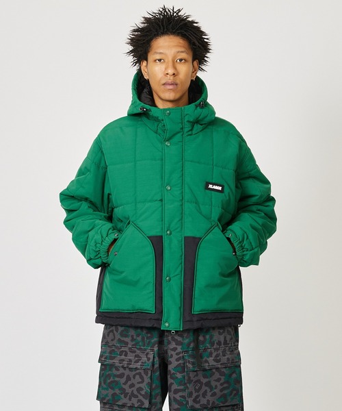 XLARGE（エクストララージ）の「PANELED NYLON HOODED JACKET