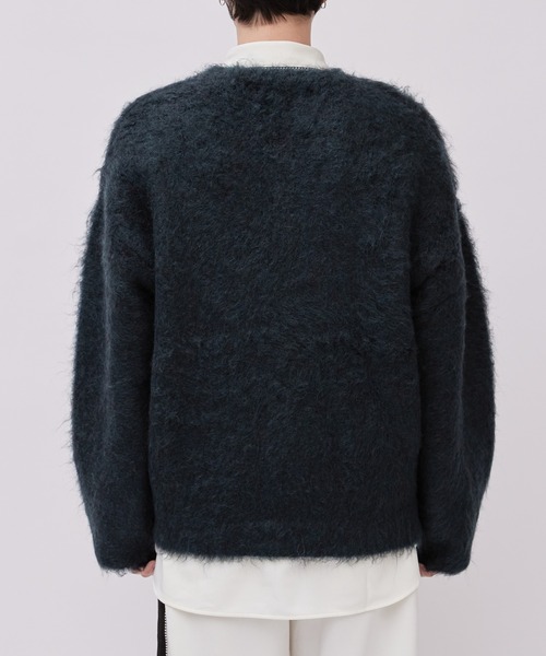 Lui's（ルイス）の「アルパカ混シャギークルーネックニット（ニット