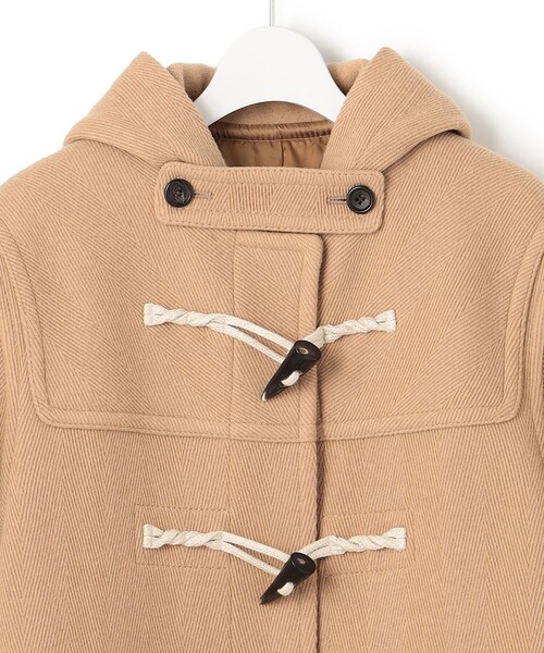 セール】ヘリンボーン ダッフルコート（ダッフルコート）｜23区 L