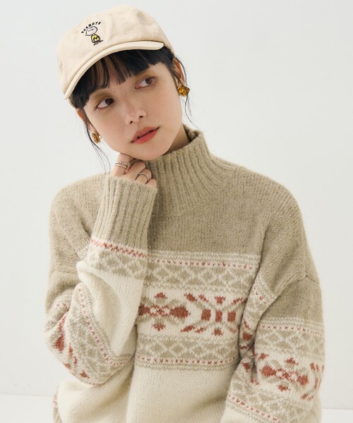 FREAK'S STORE（フリークスストア）の「ノルディック タートルニット