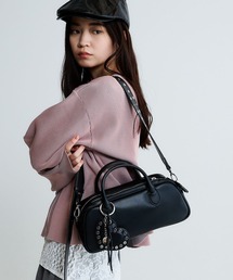 JEANASIS｜ジーナシスのボストンバッグ（ブラック/黒色系）通販 - ZOZOTOWN