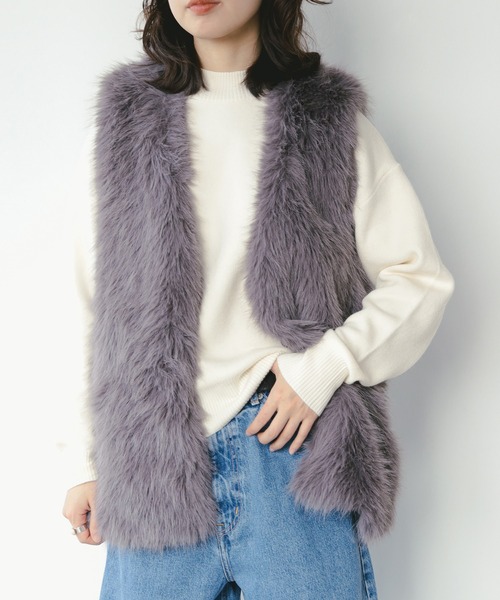 セール】フェイク ファー ベスト（S～M）（ベスト）｜B:MING by BEAMS