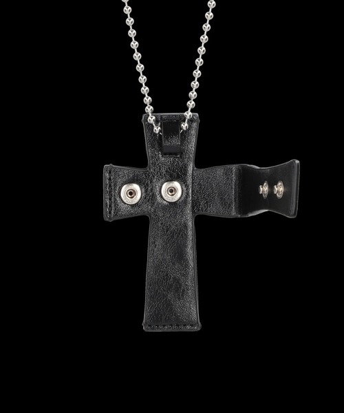 Cross Leather Strap Wallet（ネックレス）｜SCULPTOR（スカルプター