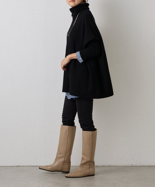 BEARDSLEY（ビアズリー）の「ビッグニットタートル(ショート)（ニット