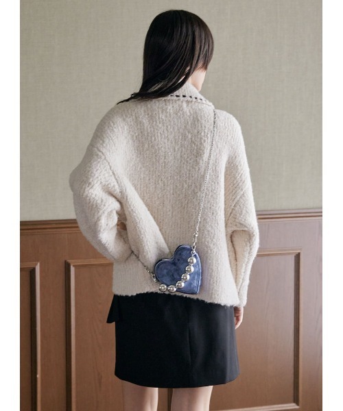 COEL（コエル）の「ステッチブークレーニットジャケット（その他