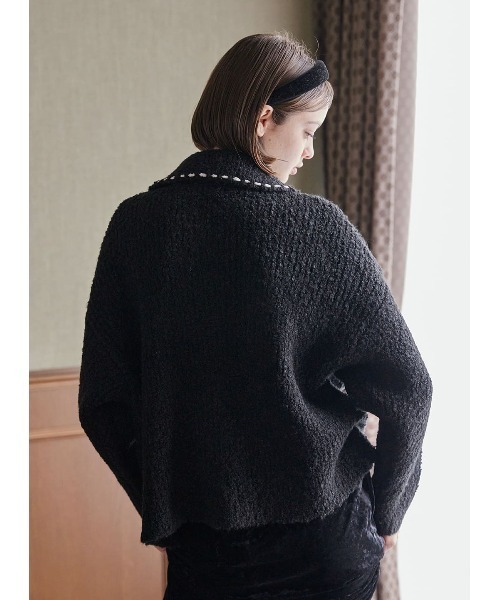 COEL（コエル）の「ステッチブークレーニットジャケット（その他