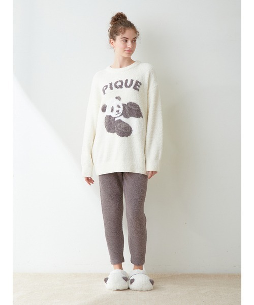 gelato pique（ジェラートピケ）の「パンダジャガードプルオーバー