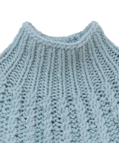 セール】CHUNKY CABLE HAND KNIT TOPS（ニット/セーター）｜CLANE