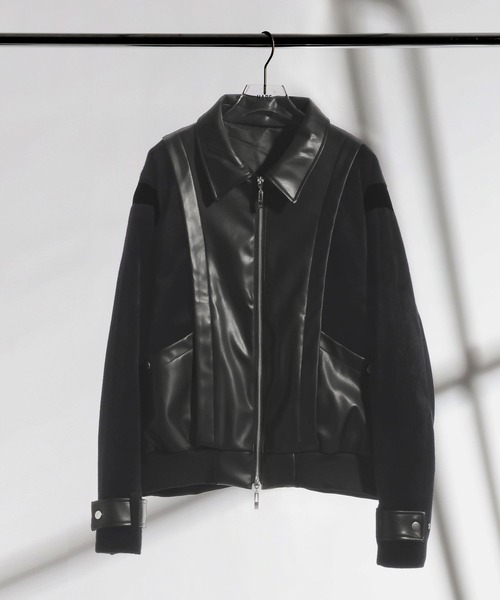 SET UP対応】TSUNAGARIレザーブルゾン(HARE)（ブルゾン）｜HARE（ハレ