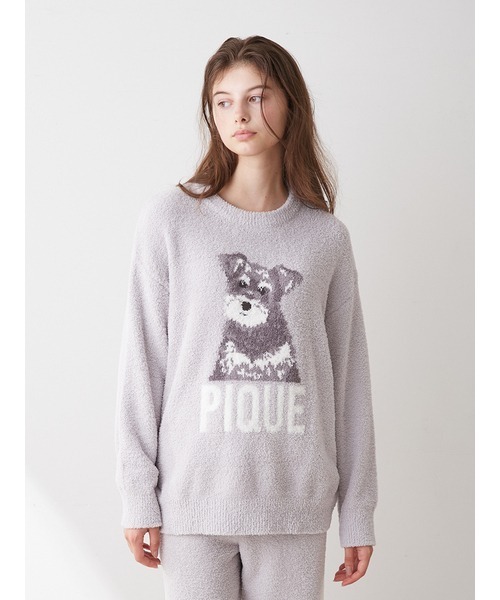 gelato pique（ジェラートピケ）の「シュナウザージャガードプル