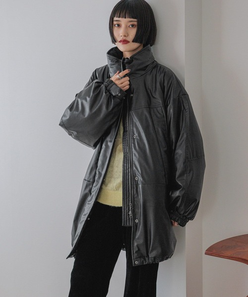 レザーモンスターコート 580459（ブルゾン）｜LOWRYS FARM（ローリーズ