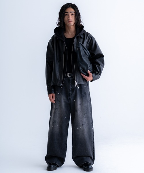 SINSS（シンス）の「Seam line zip blouson / シームラインジップ