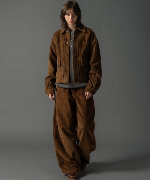 CIVVY.（シヴィ―）の「Short Corduroy Jacket - ショートコーデュロイ