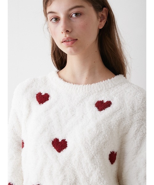 gelato pique（ジェラートピケ）の「【HOLIDAY】ハートアランプル