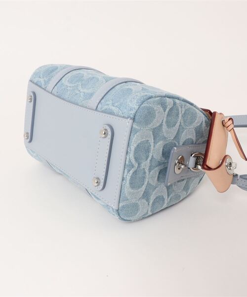 COACH（コーチ）の「ルビー サッチェル 18・シグネチャー デニム