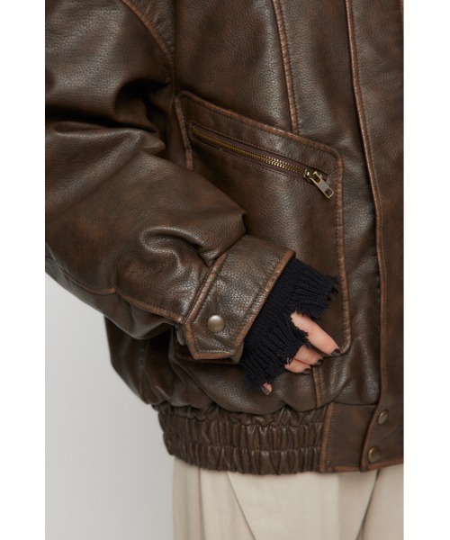 LAGUA GEM（ラグアジェム）の「SCRATCH VINTAGE ブルゾン（ブルゾン