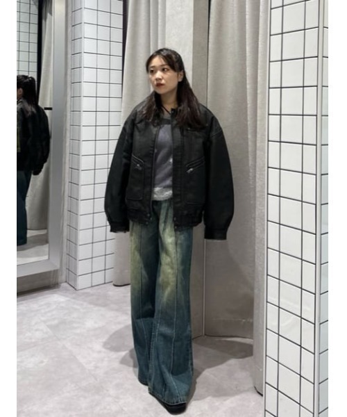 LAGUA GEM（ラグアジェム）の「SCRATCH VINTAGE ブルゾン（ブルゾン