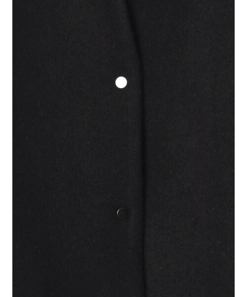 フォルムショートウールコート（ノーカラーコート）｜ELENDEEK（エレン