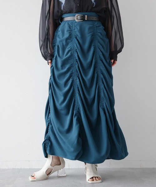 HARE（ハレ）の「ドロストギャザースカート（スカート）」 - WEAR