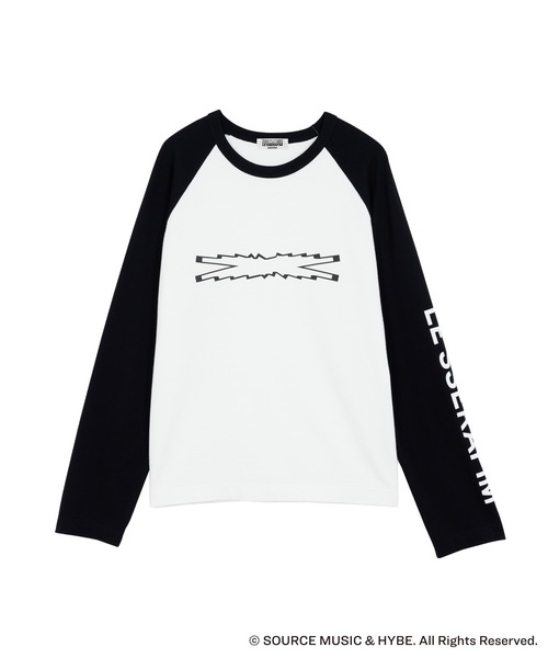 LE SSERAFIM × ZOZOTOWN RAGLAN TEE（Tシャツ/カットソー）｜LE