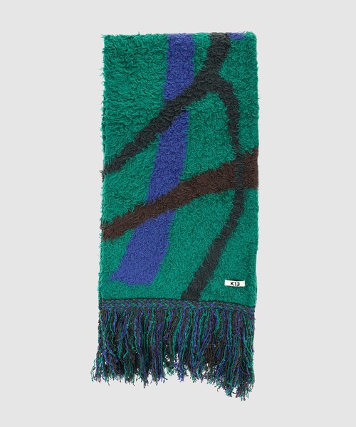 KHOKI（コッキ）の「Intarsia-knit muffler（マフラー）」 - WEAR
