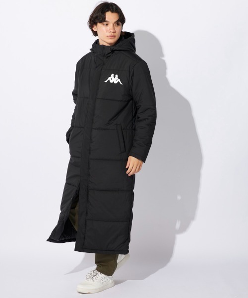 セール】【Kappa/カッパ】ロング丈ベンチコート スポーツ 散歩