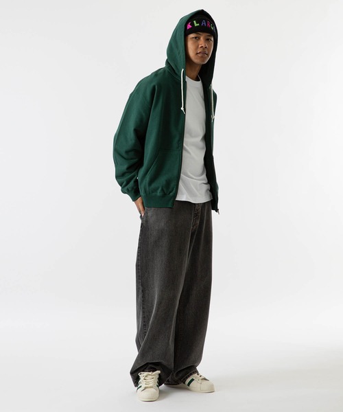 STANDARD LOGO ZIP HOODED SWEATSHIRT（パーカー）｜XLARGE