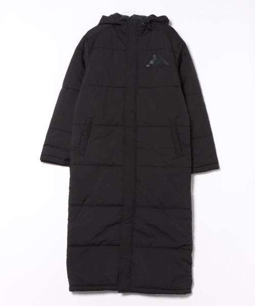 ジェフ千葉 Kappa フード付きベンチコート 黒 サイズ0 Kappa（カッパ