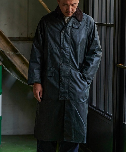 barbour（バブアー） os wax burghley MWX1674SG91（ステンカラー