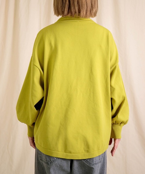 Brocante / ブロカント] ハイゲージニット クロープルオーバー