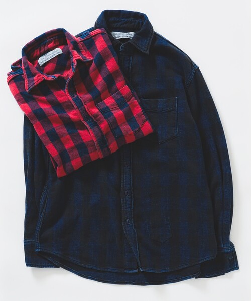 REMI RELIEF（レミレリーフ）の「【別注】REMI RELIEF / Indigo Check