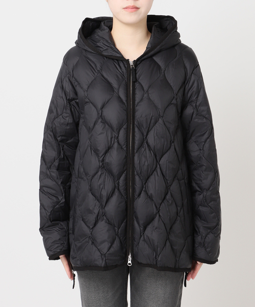 別注【TAION / タイオン】 フードダウンコート（ダウンジャケット