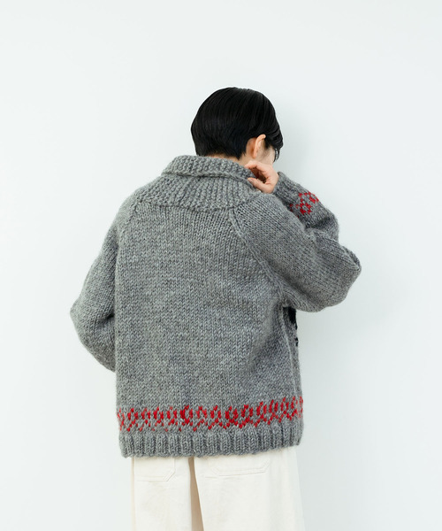 PAR ICI（パーリッシィ）の「ネパール手編み シャチインターシャ