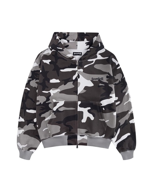 ジップフーディ｜Cross Zip Hoodie V2｜SUPPLIER（パーカー