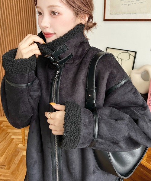 セール】【累計販売枚数3万枚突破！】スエード×ボアフェイクムートンB