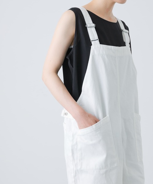 かぐれ（カグレ）の「バッククロスコットンサロペット（サロペット