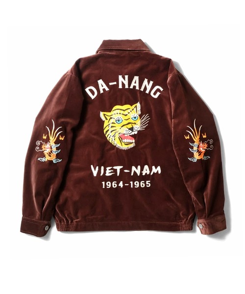 HOUSTON ヒューストン COTTON VELVETEEN VIETNAM JACKET コットン 別珍