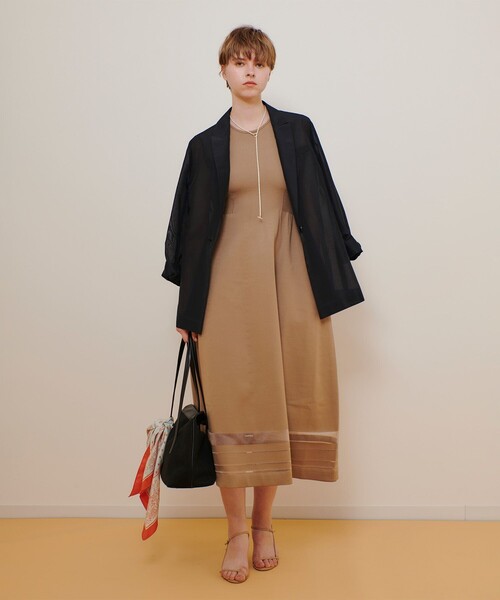 セール】ライトオーガンジーシアージャケット（ダウンジャケット