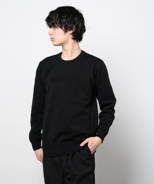 BRIEFING（ブリーフィング）の「MENS WR CREW NECK KNIT（ニット