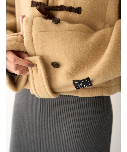 SNIDEL（スナイデル）の「ウールシャギーショートダッフル（ダッフル