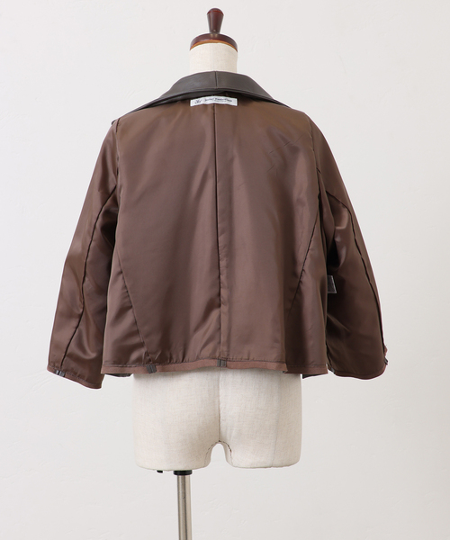 追加2》レザー ショートライダースジャケット（ライダースジャケット