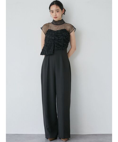 LAGUNAMOON（ラグナムーン）の「LADYカットジャガードベアパンツドレス