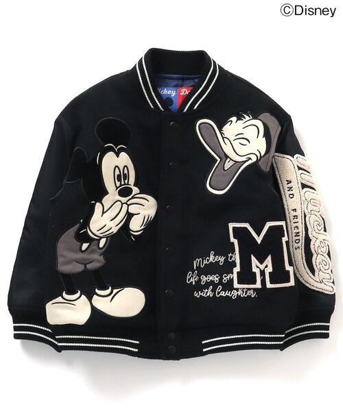 セール】ディズニーキャラクター スタジアムジャンパー（ダウン