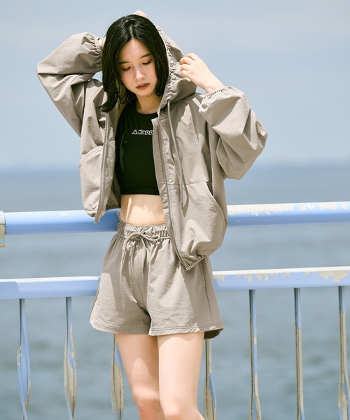 Kappa（カッパ）の「ラッシュパーカー・ボードショーツ付き 4点セット